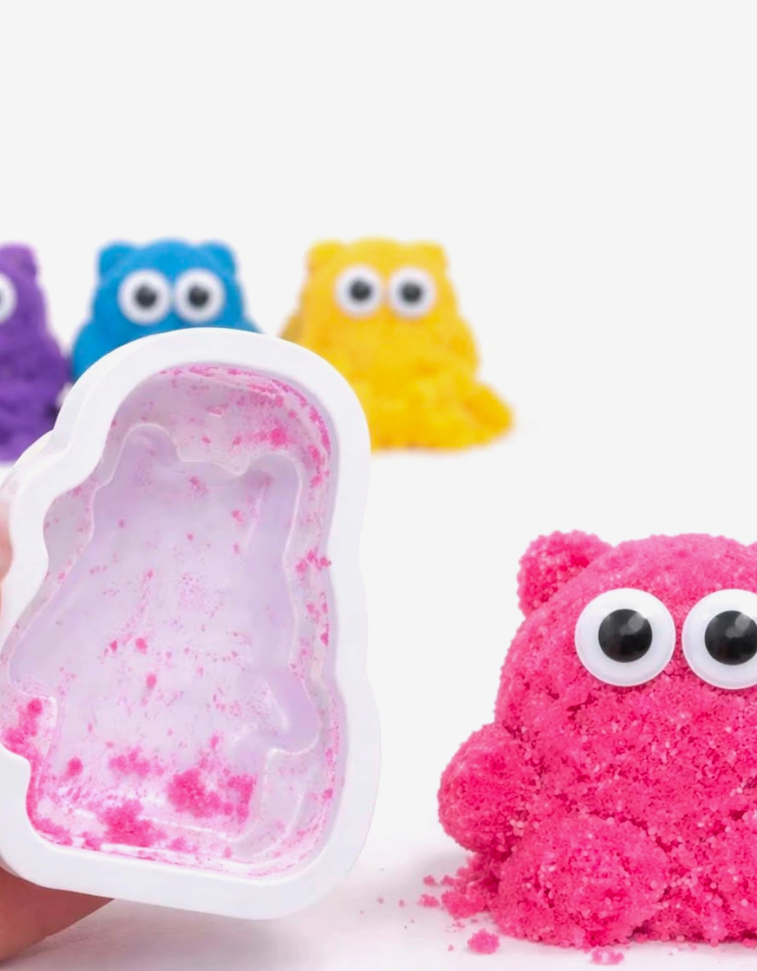 H2B Toys Kids Sland Creatures Scented Sensory Sand Kit in Multicolour