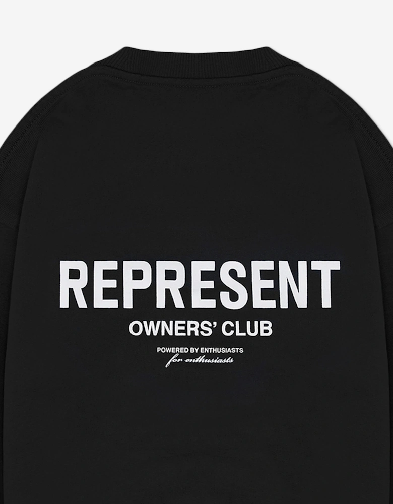 REPRESENT Kids Mini Owners Club Sweatshirt in Black