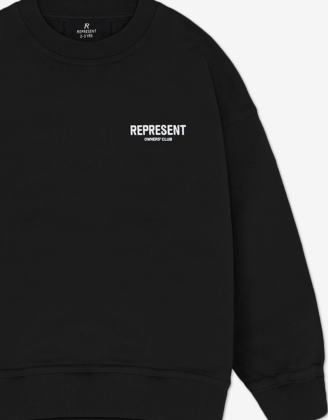 REPRESENT Kids Mini Owners Club Sweatshirt in Black