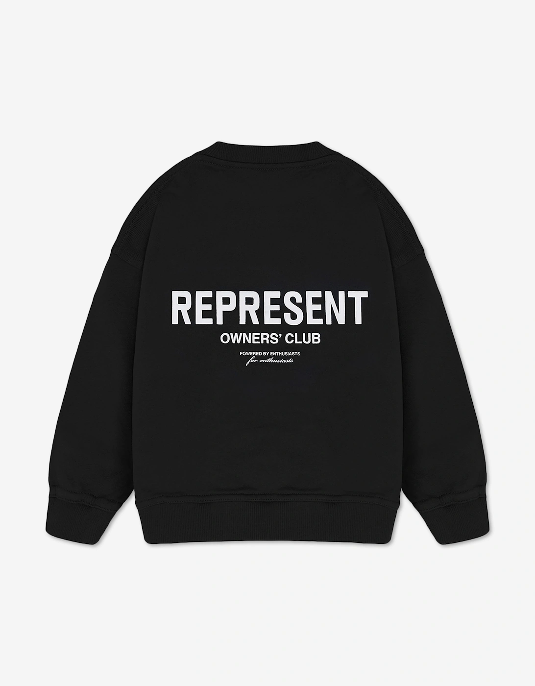 REPRESENT Kids Mini Owners Club Sweatshirt in Black