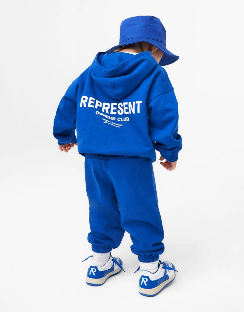 REPRESENT Kids Mini Owners Club Hoodie in Blue