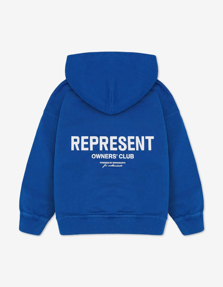 REPRESENT Kids Mini Owners Club Hoodie in Blue