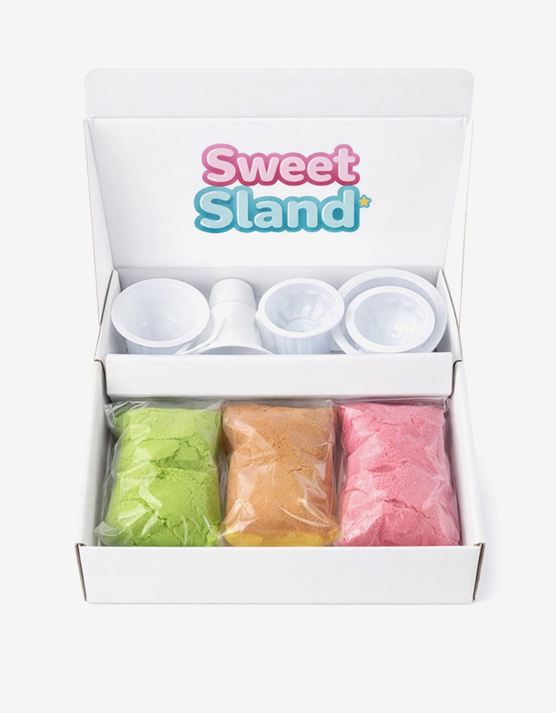 H2B Toys Kids Sweet Sland Scented Sensory Sand Kit in Multicolour