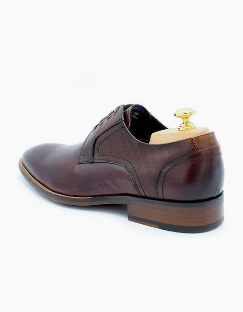 Paolo Vandini Melbury Derby Leather Shoe - Bordeaux