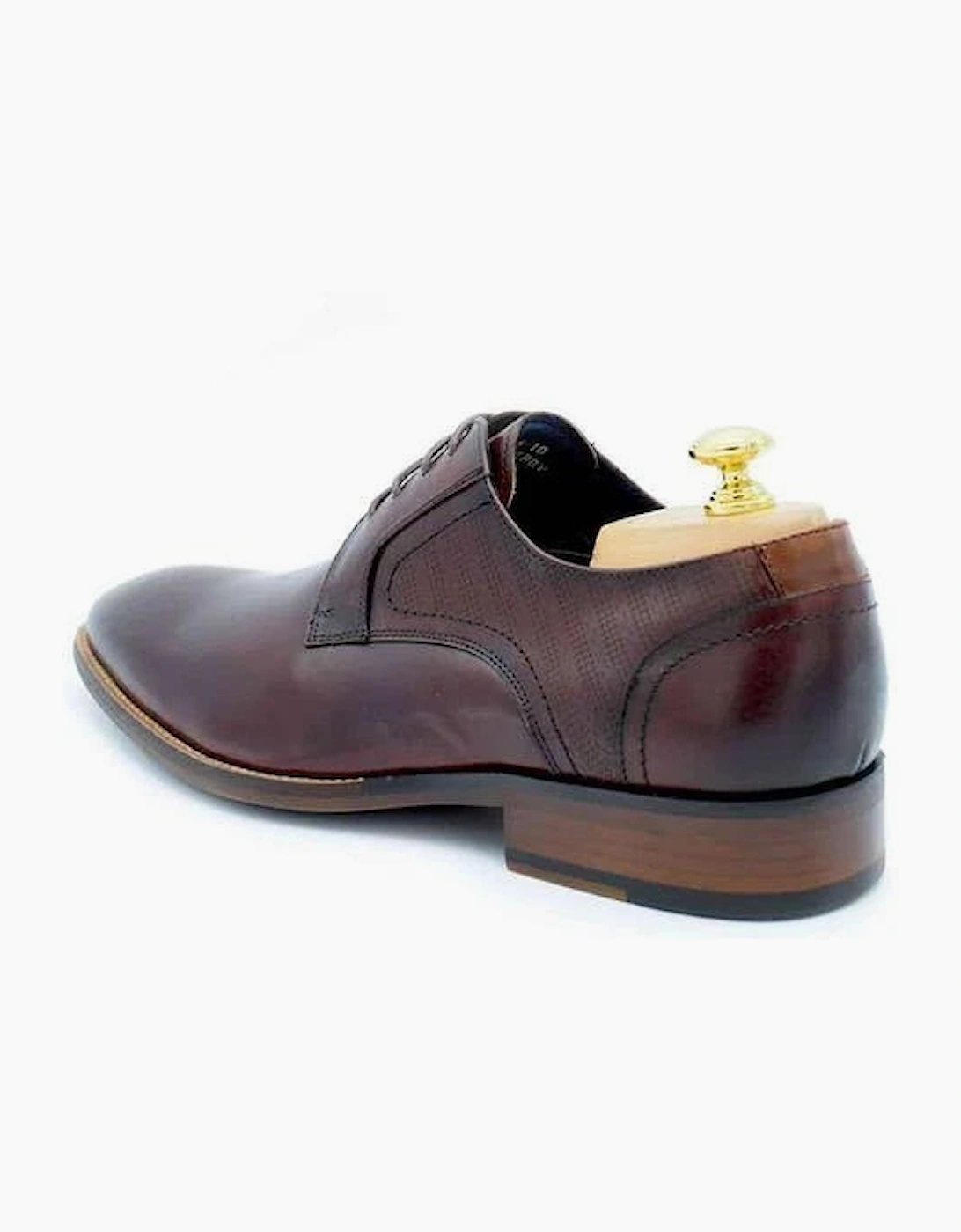 Paolo Vandini Melbury Derby Leather Shoe - Bordeaux