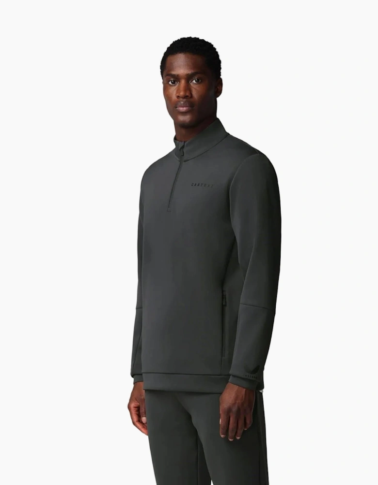 Castore Flex 1/4 Zip Men's Grey Sweatshirt