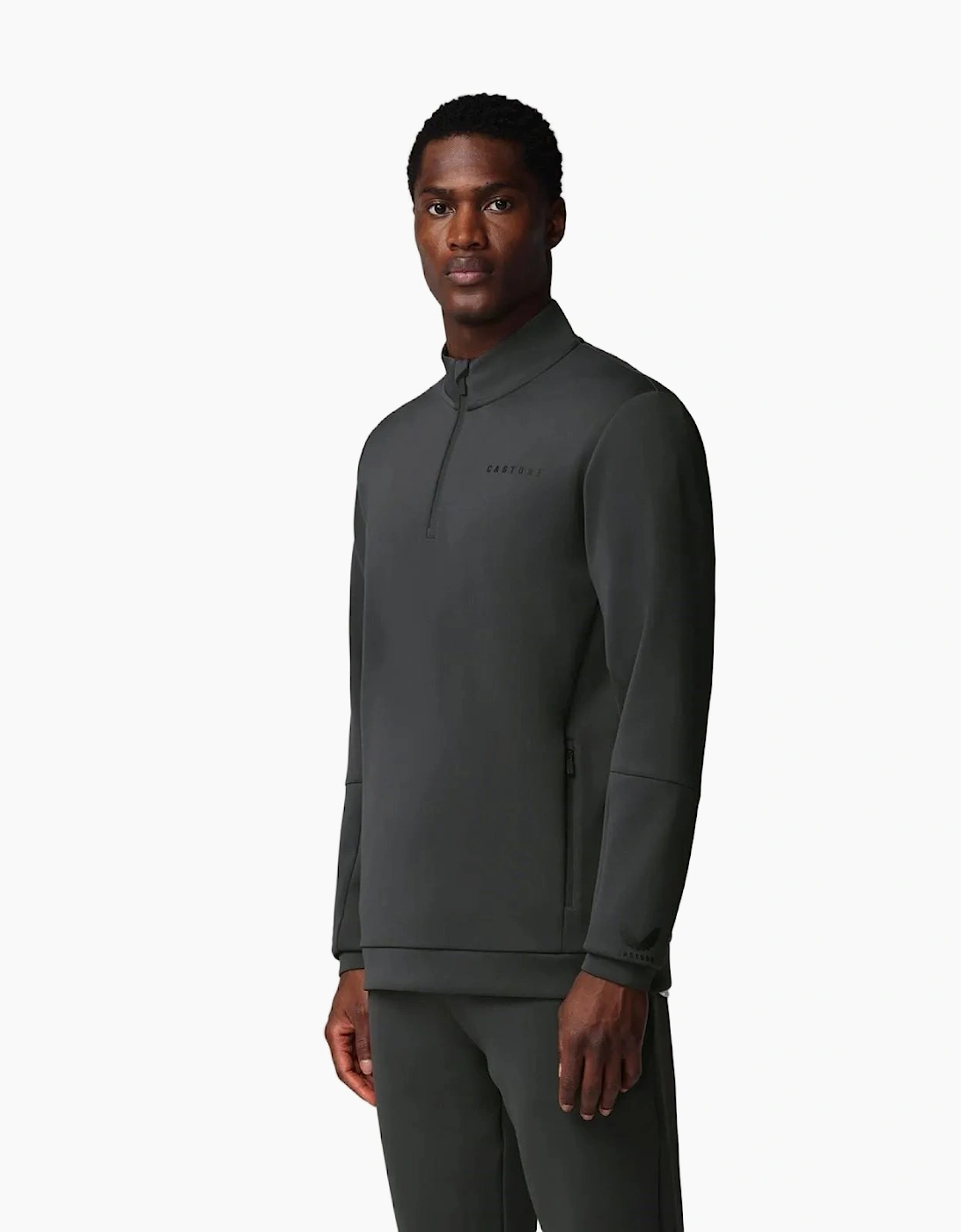 Castore Flex 1/4 Zip Men's Grey Sweatshirt