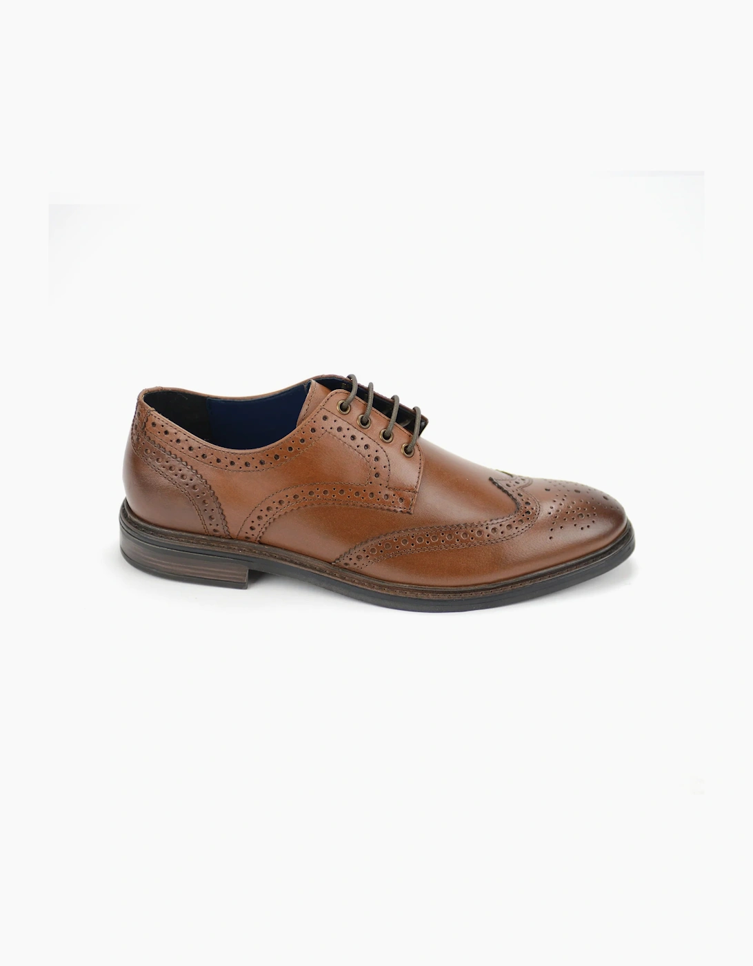 Front London Morrison Brogue Shoes - Brown