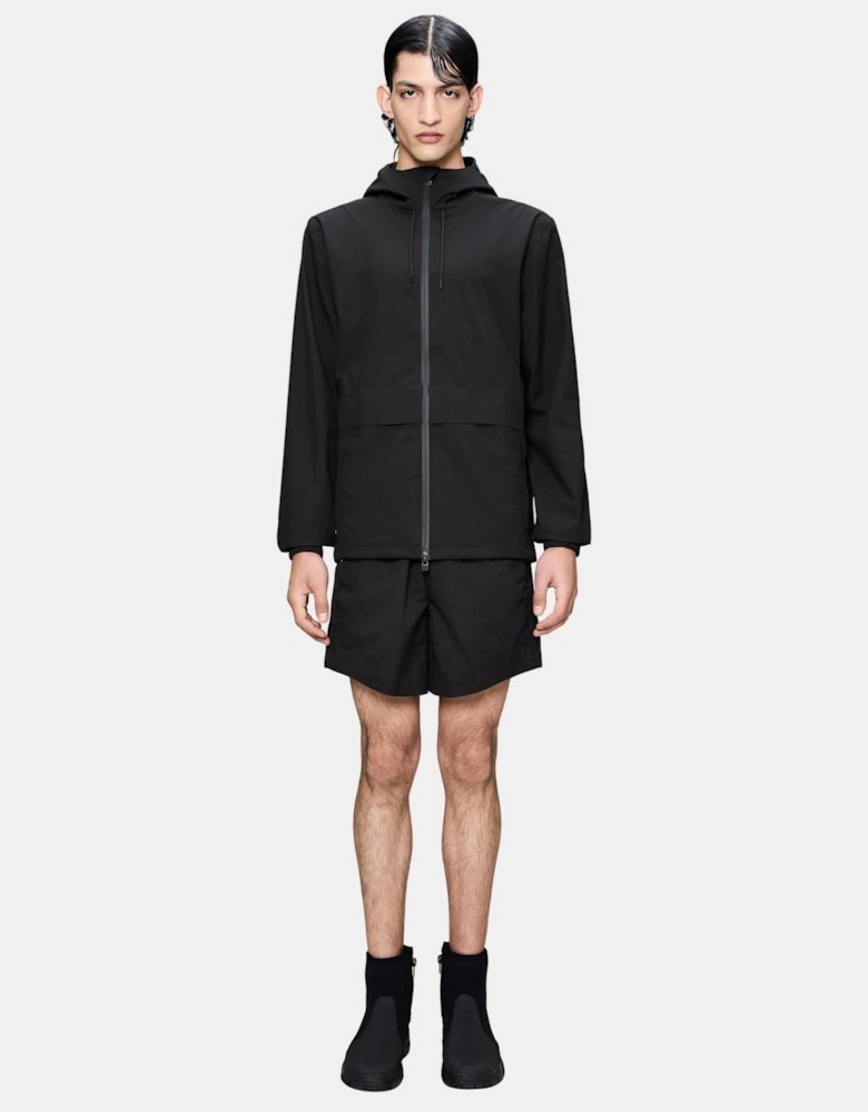 Rains Suva Hardshell Pocket Jacket - 01 Black