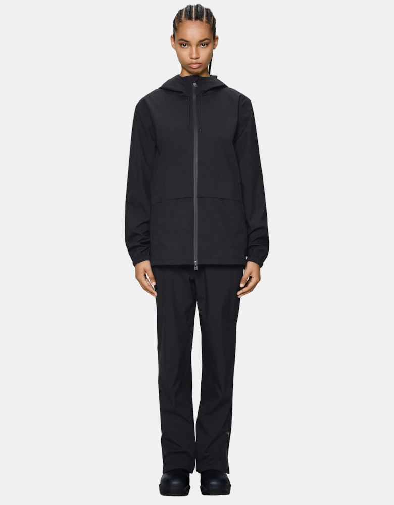 Rains Suva Hardshell Pocket Jacket - 01 Black