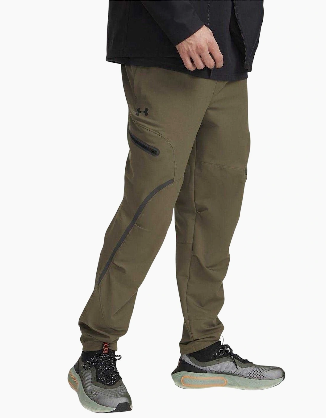 Under Armour Men's Green Unstoppable Woven Combat Trousers - Size: 33/32