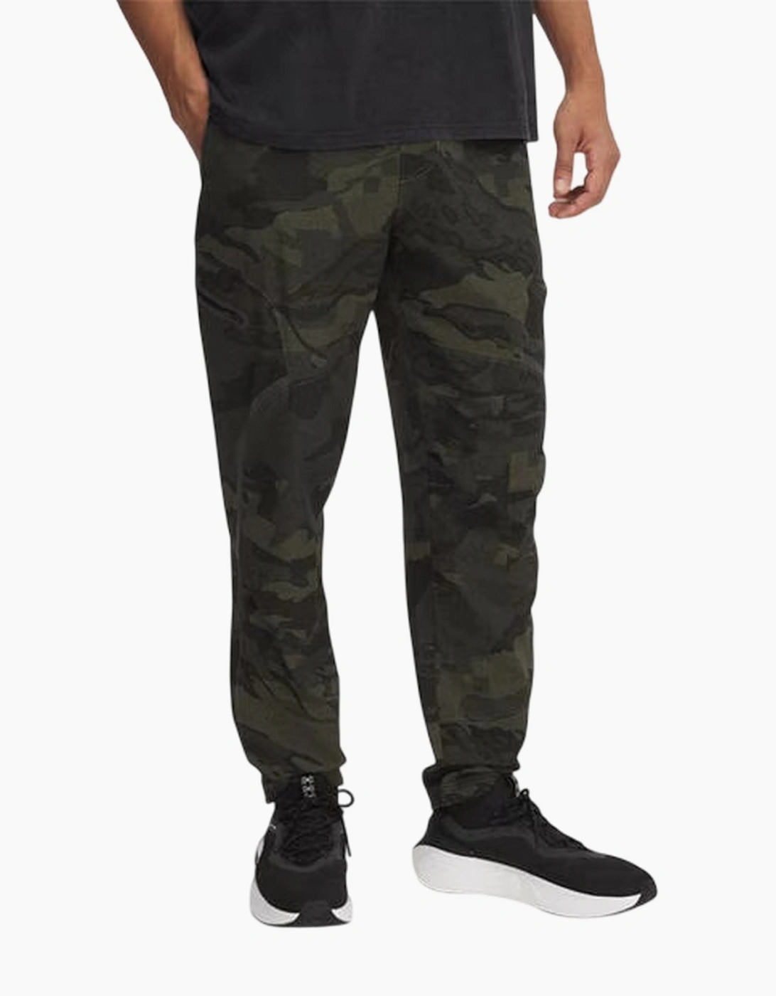 Under Armour Men's Green Unstoppable Woven Combat Trousers - Size: 33/32