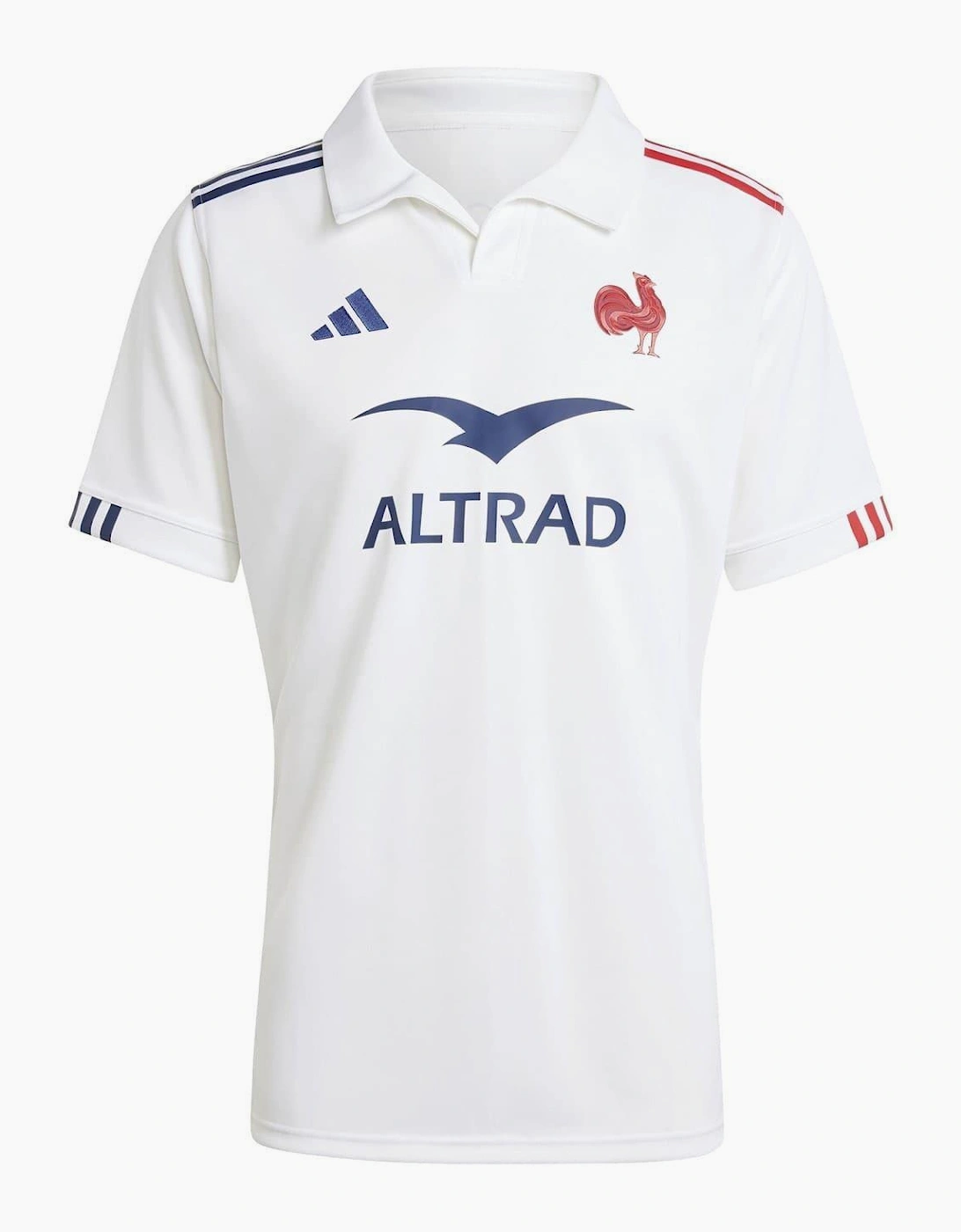 Adidas Men's White 2024 France Ffr Rugby Away Shirt - Size: Xxl