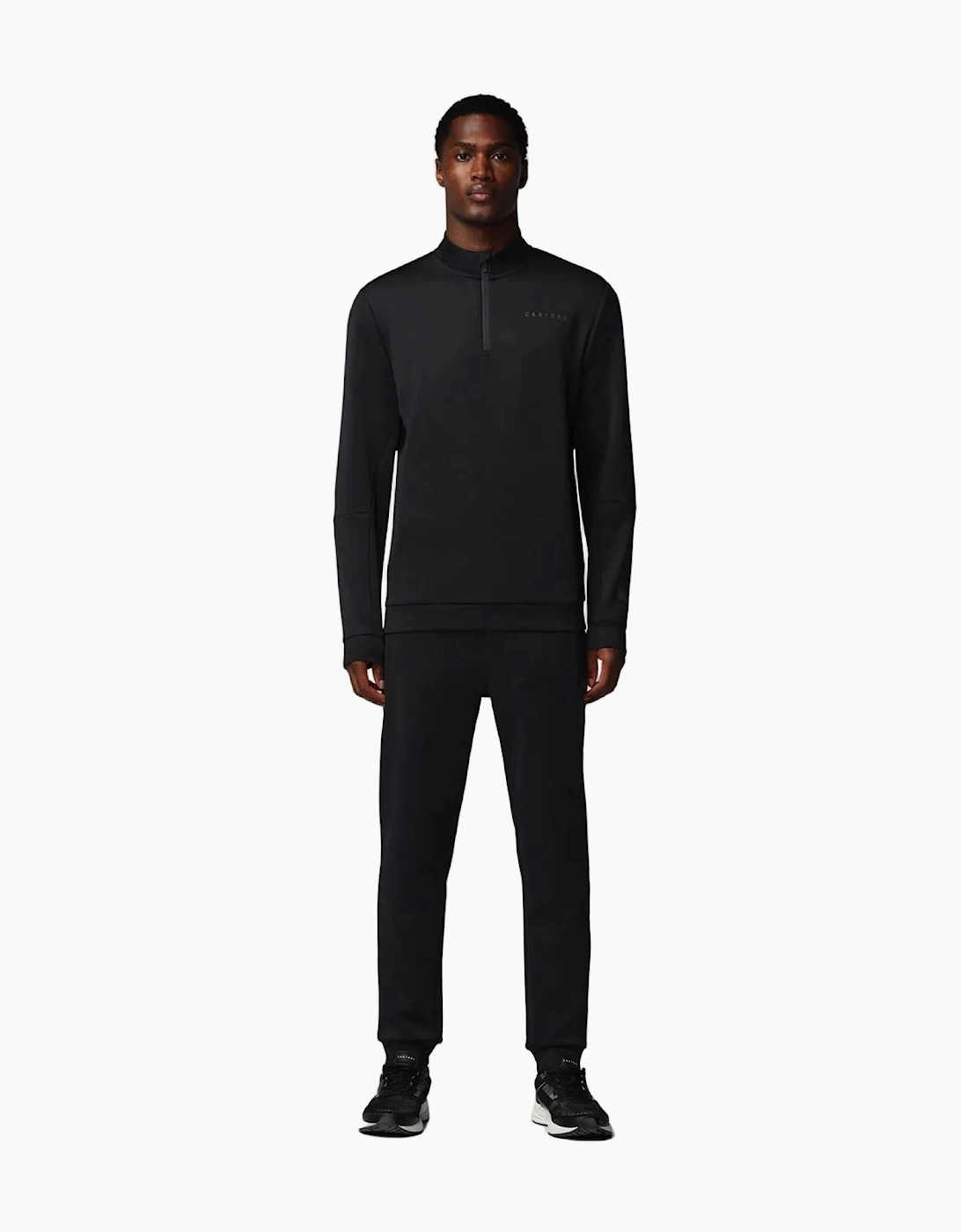 Castore Flex 1/4 Zip Men's Black Sweatshirt