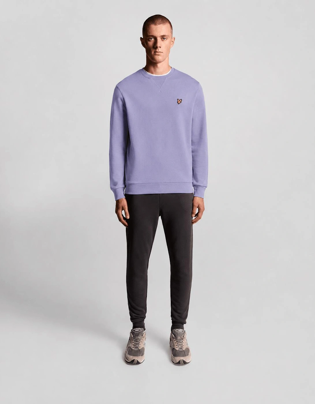 Cotton Crew Neck Sweatshirt