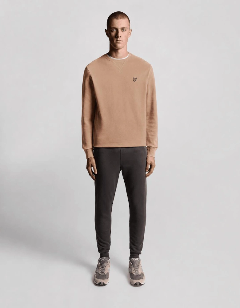 Cotton Crew Neck Sweatshirt