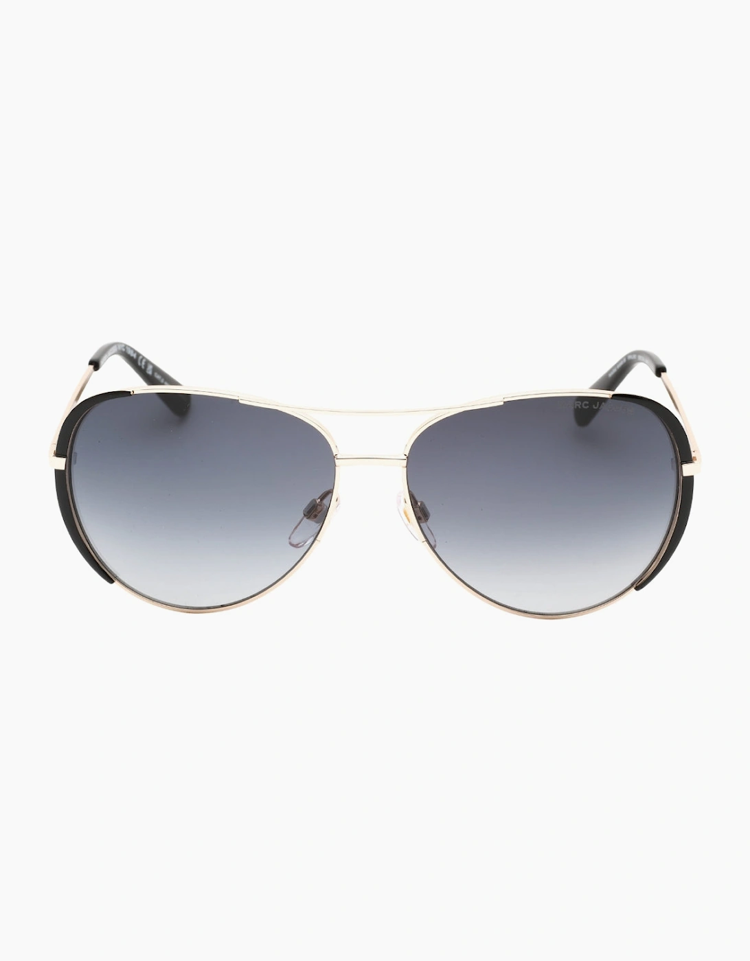 Marc Jacobs Women's Dark/Grey/Gold Sf Lensed Sunglass - Size One Size