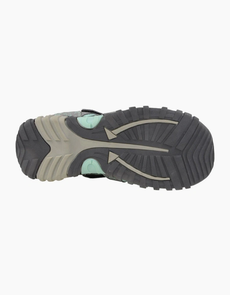 PDQ MILLIE Womens Hiking & Trail Sandals Grey/Mint