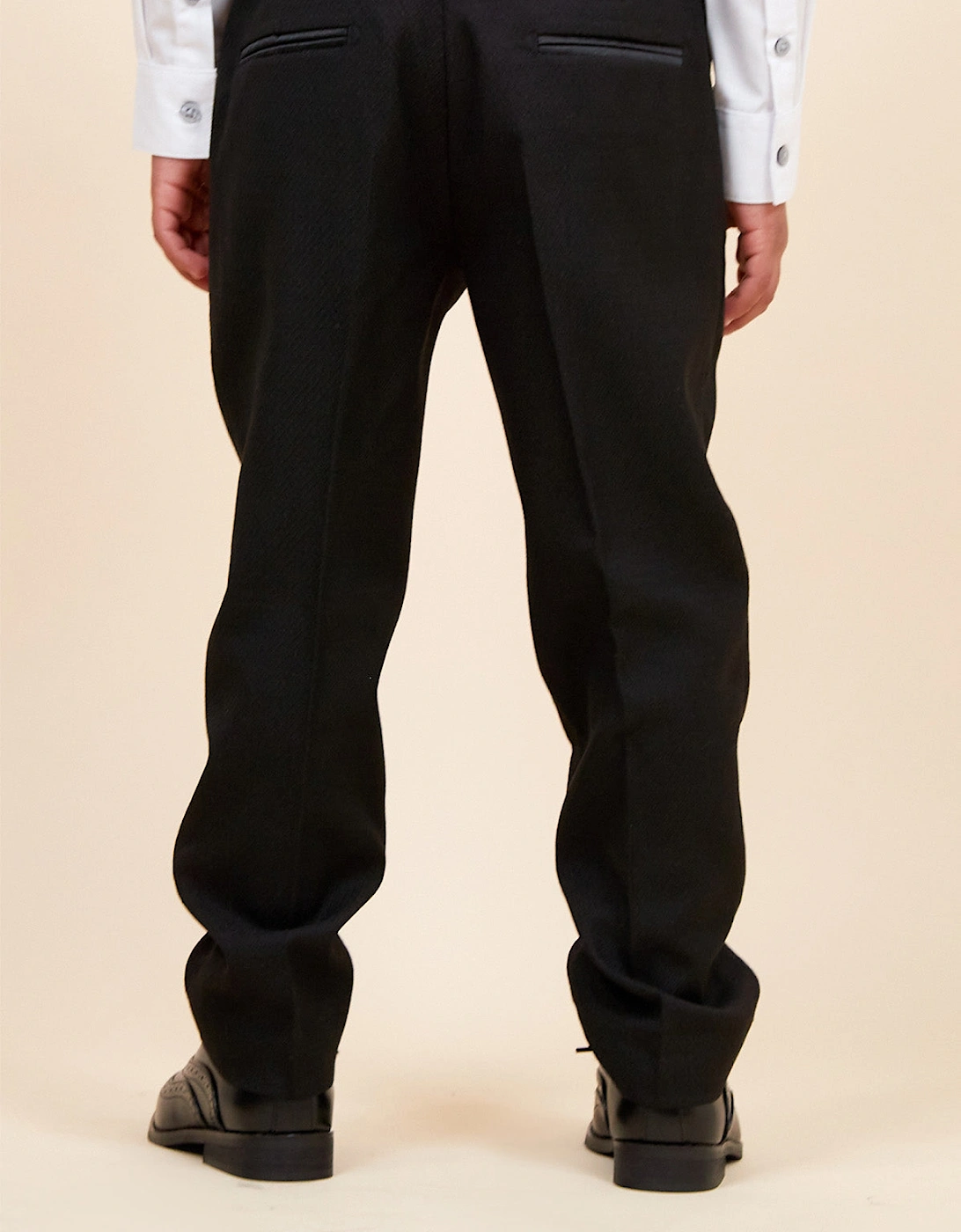 Marc Darcy Dalton Tux Kids 3pc Suit - Black
