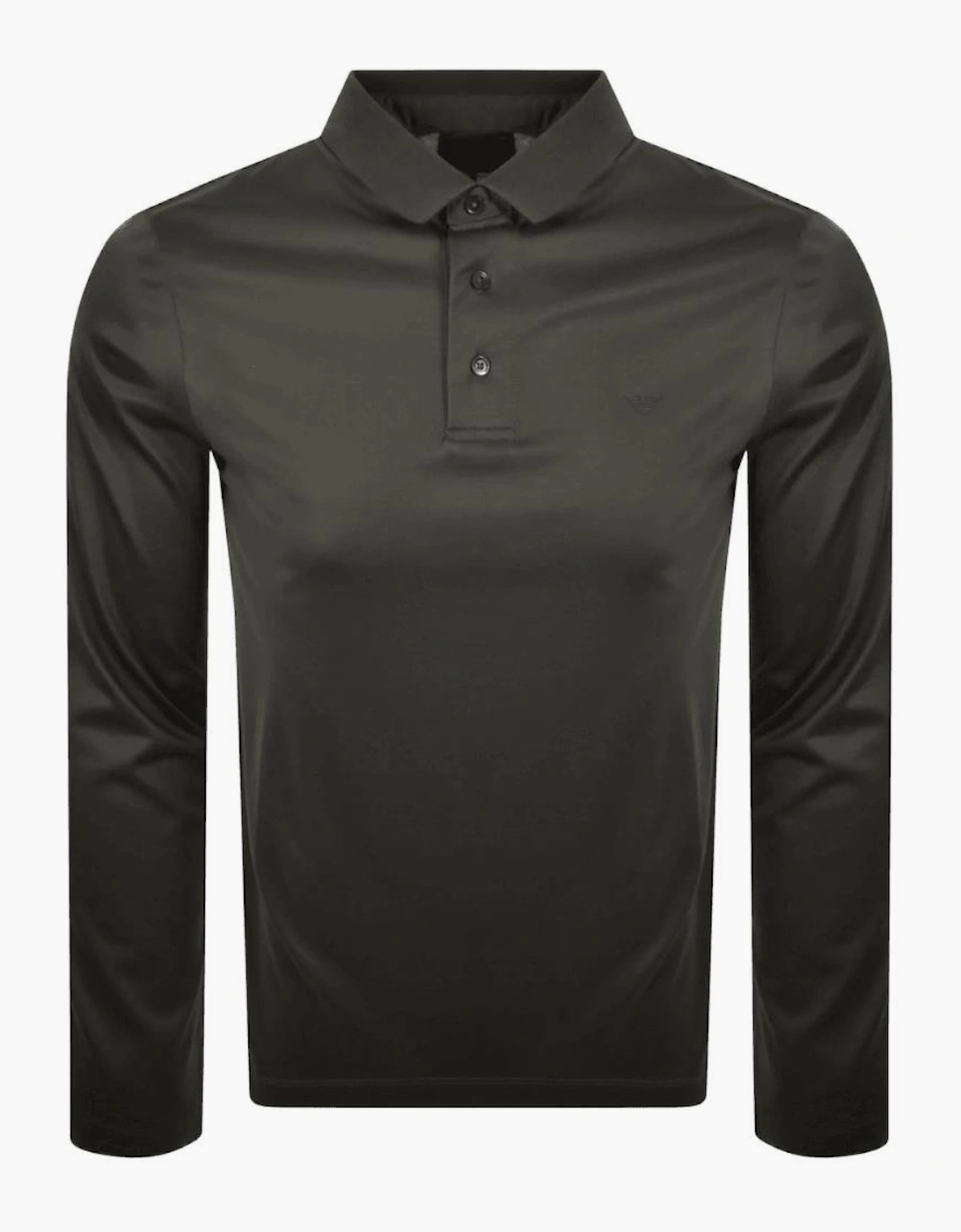Cotton Green Long Sleeve Polo Shirt, 3 of 2