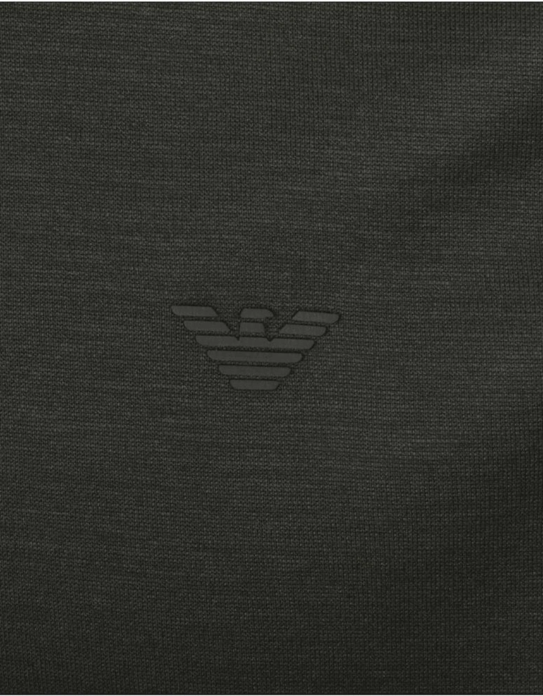 Cotton Green Long Sleeve Polo Shirt
