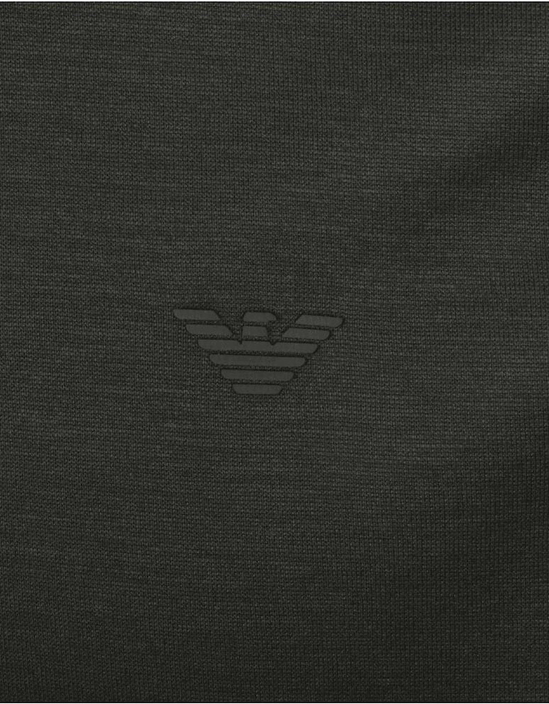Cotton Green Long Sleeve Polo Shirt