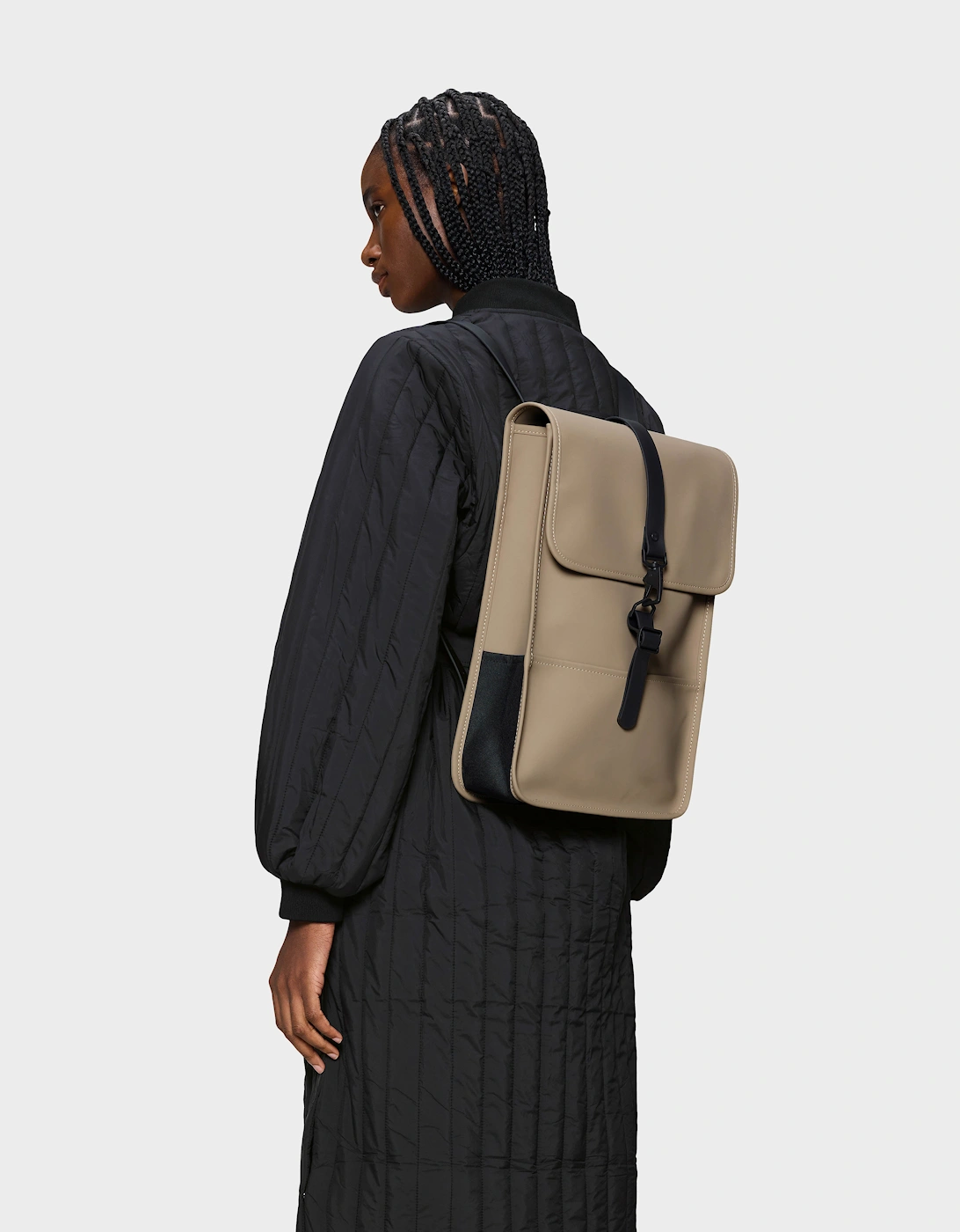 Rains Unisex Backpack Mini - 133 Beige