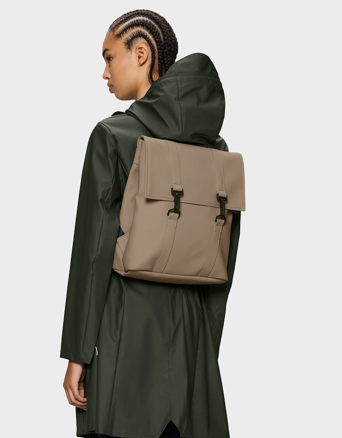 Rains Unisex MSN Bag Mini - 133 Beige
