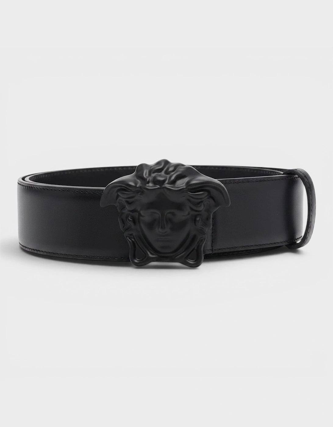 La Medusa Leather Belt Black, 4 of 3