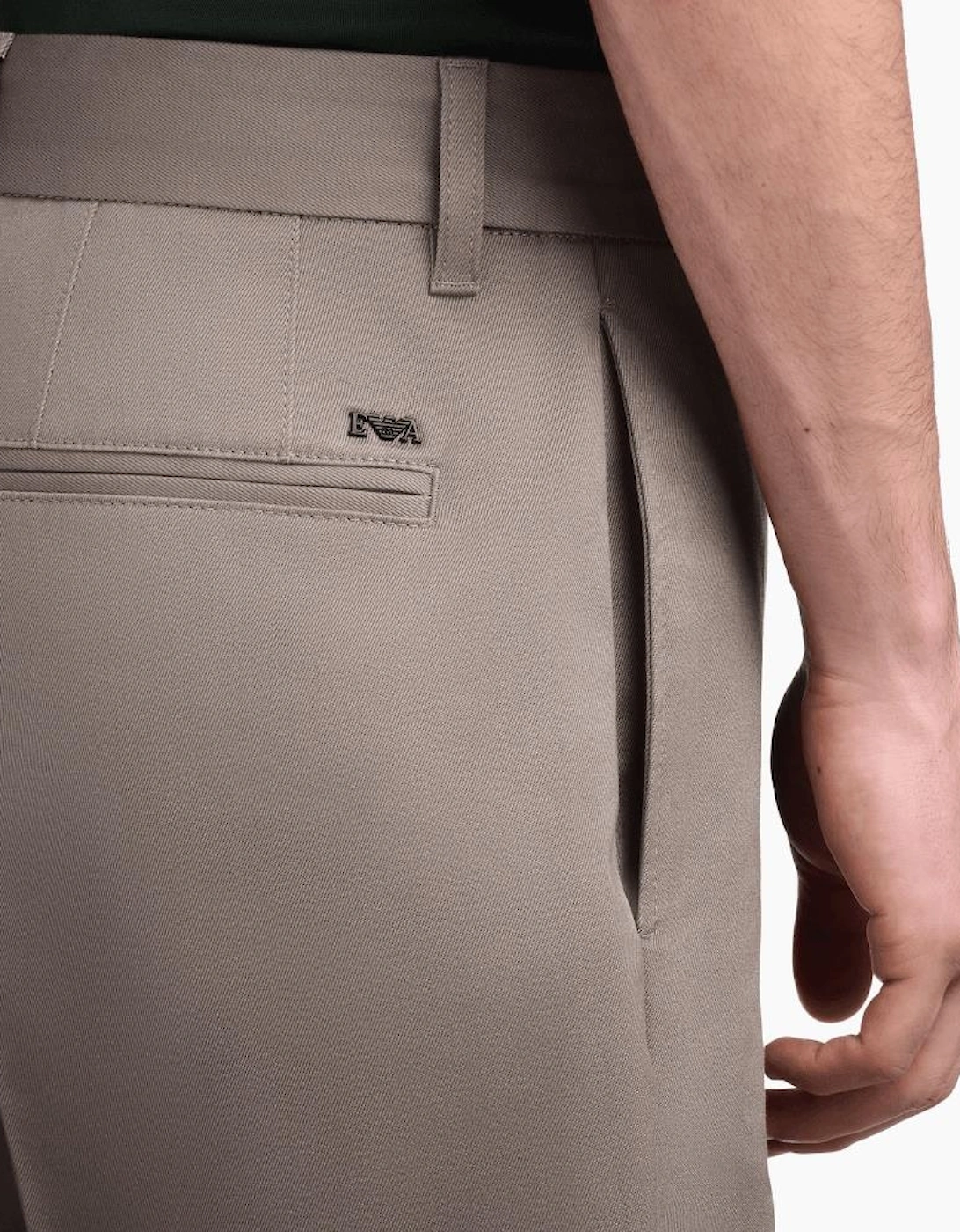 Comfort Cotton Brown Chino Shorts