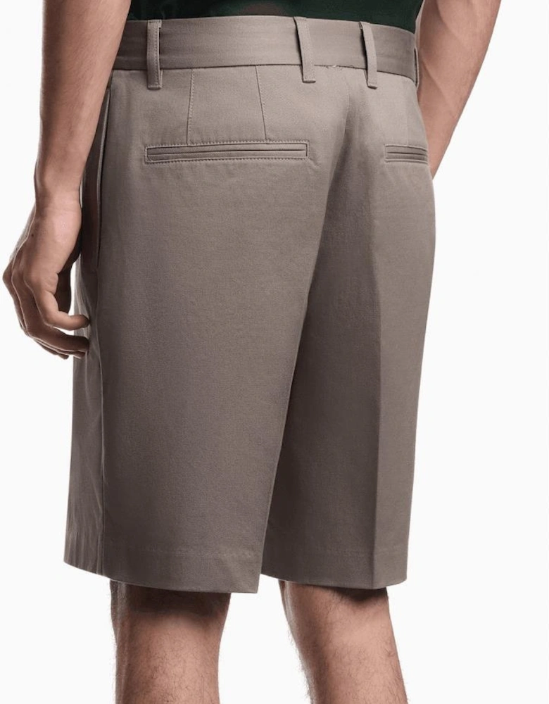 Comfort Cotton Brown Chino Shorts
