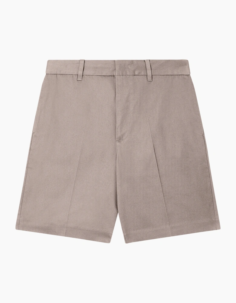 Comfort Cotton Brown Chino Shorts