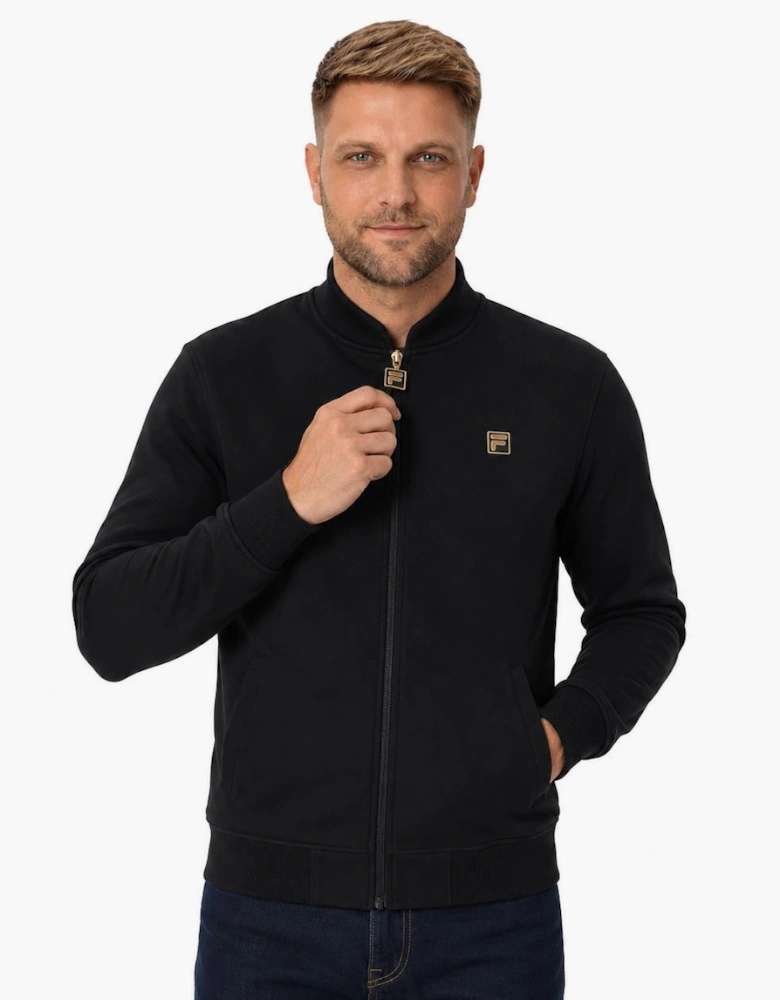 Fila Gold Smith Archive Inspired Jacket Black