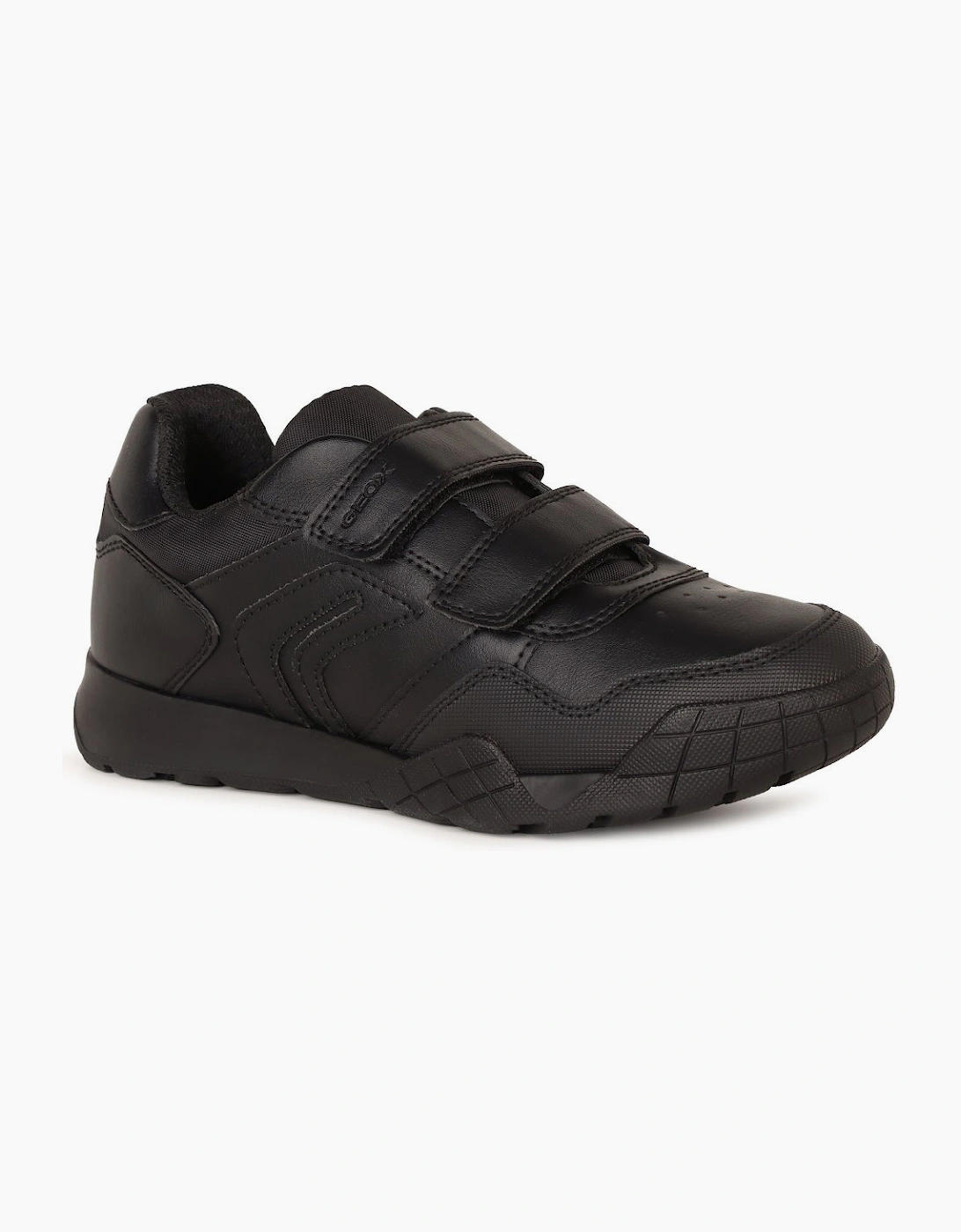 Geox Boys Black  Junior Rann-E Sports Trainers - Size F (Standard)/5 (Older) Kids