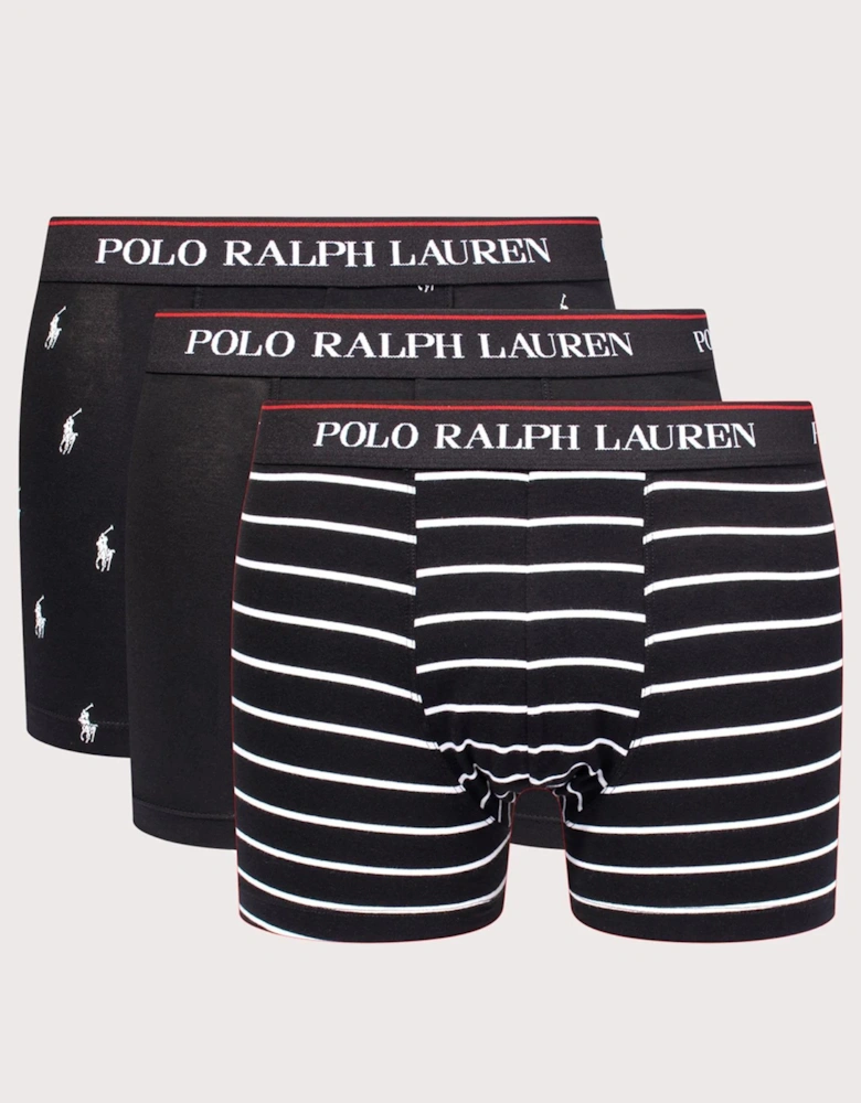 Three Pack of Classic Stretch Cotton Trunks