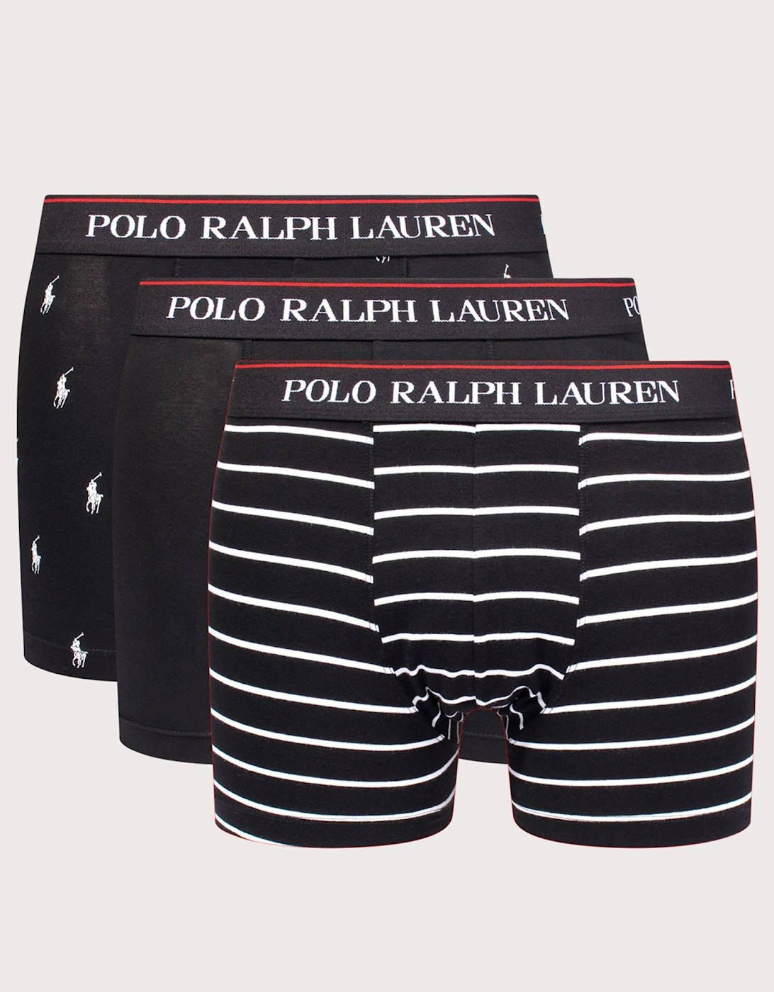 Three Pack of Classic Stretch Cotton Trunks