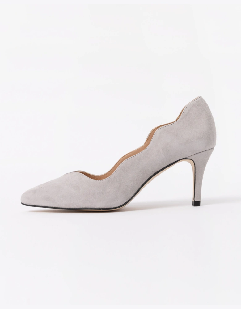 Elia B Dakota Womens Heeled Shoe - Grey