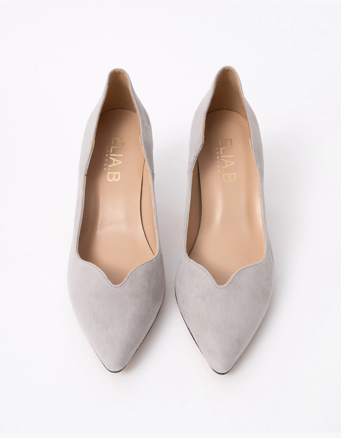 Elia B Dakota Womens Heeled Shoe - Grey