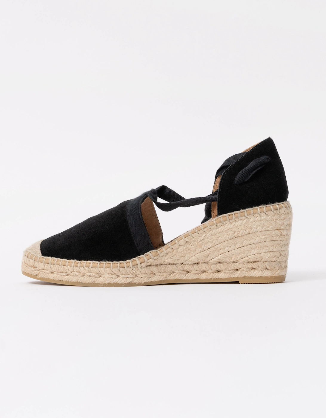 Kanna Ania Cortina Wedged Tie Sandals