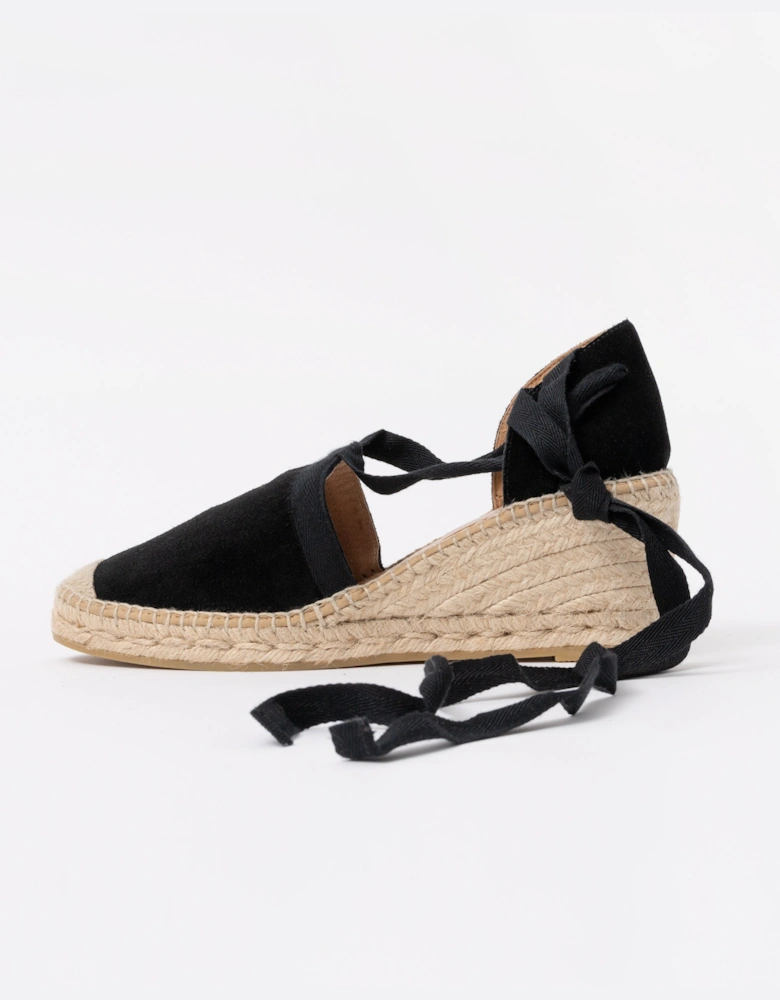 Kanna Ania Cortina Wedged Tie Sandals