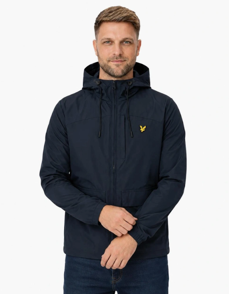 Lyle & Scott Lightweight Hooded Jacket Dark Navy
