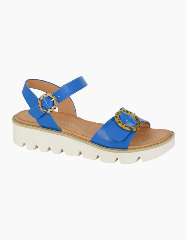 Cipriata Womens Mimi Halter Back Wedge Sandals