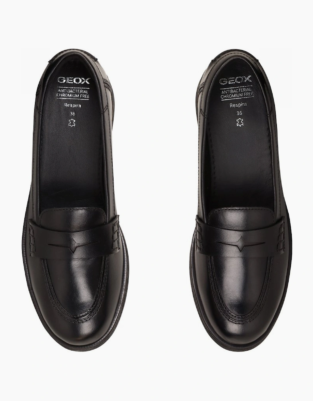 Junior Agata Plain Girls Senior School Shoes