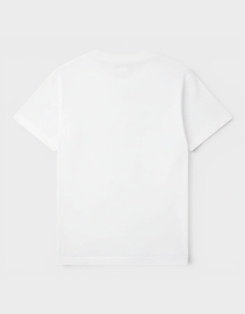 Tennis Club Icon Printed T-Shirt White