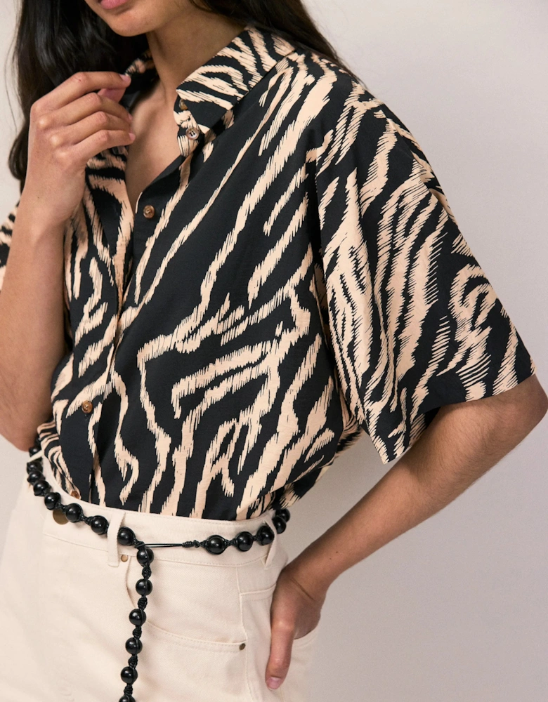 Zebra Print Shirt