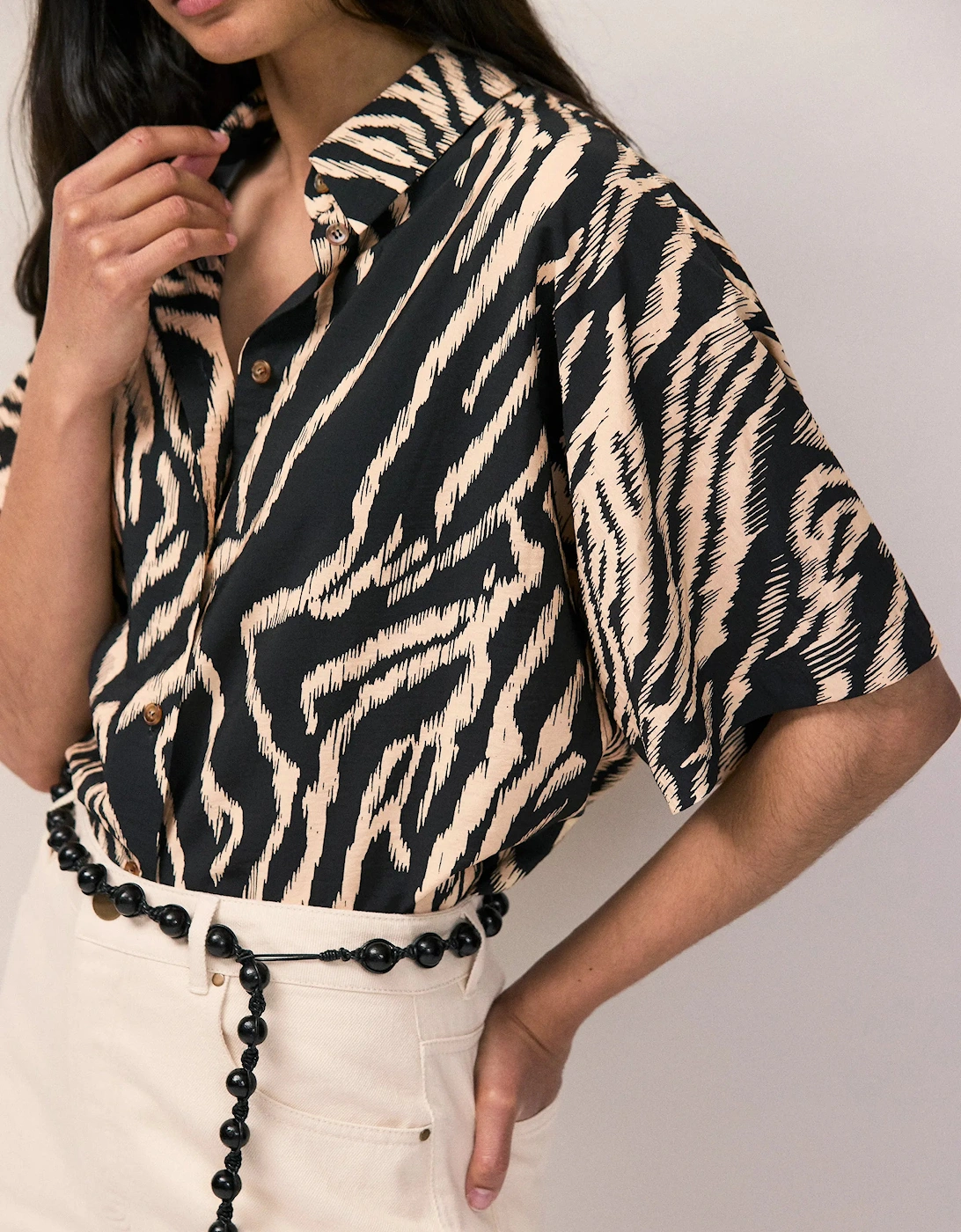Zebra Print Shirt