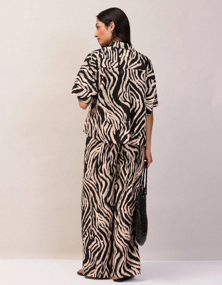 Zebra Print Shirt