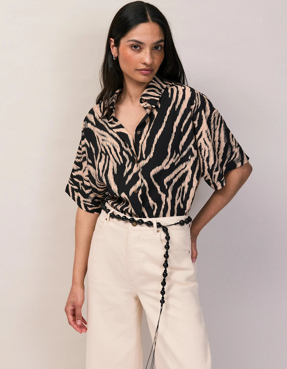 Zebra Print Shirt