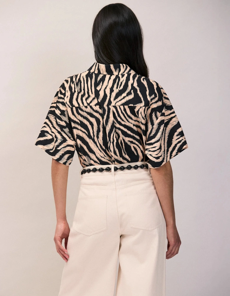 Zebra Print Shirt