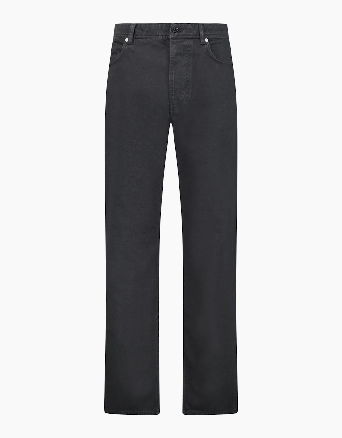 Stone Island Men's Black Light Bull Denim-Tc Five-Pocket Jeans In - Size: W32